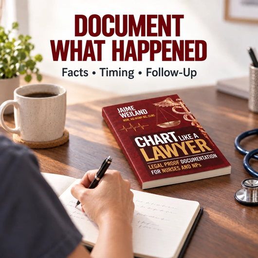 Chart Like A Lawyer: Legal Proof Documentation for Nurses and NPs